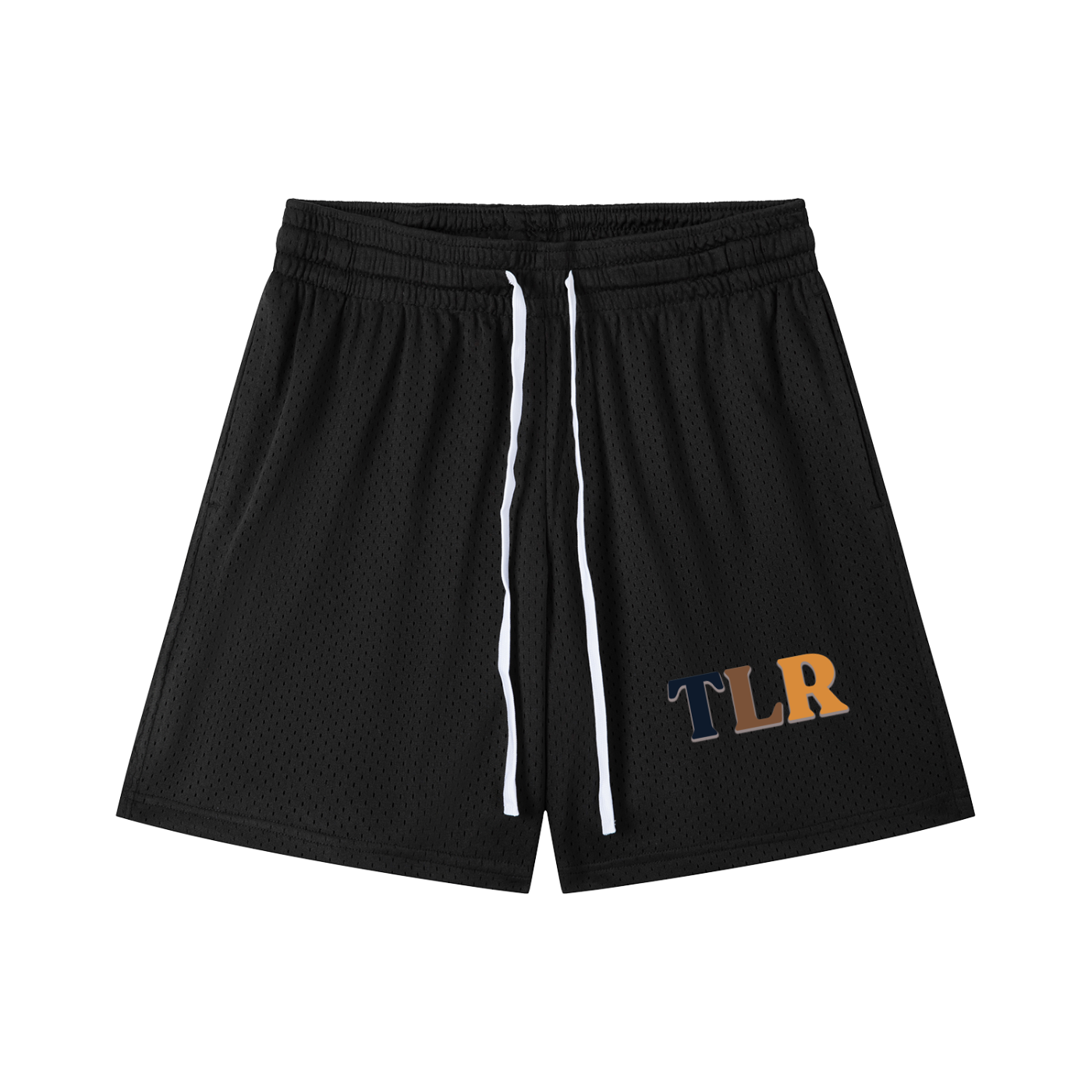 Mesh Drawstring Shorts