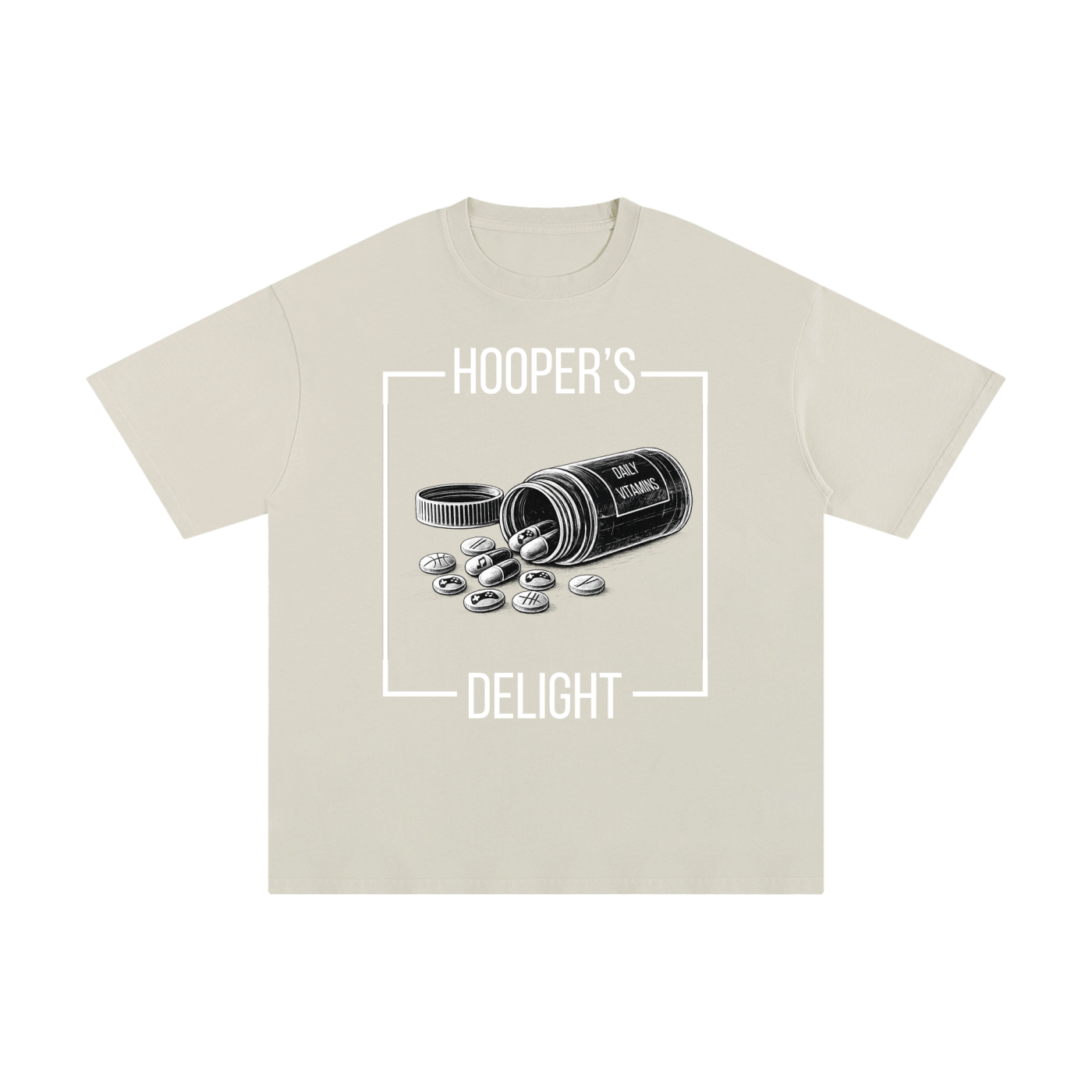 daily vitamins shirt,hooper shirt,basketball t shirt,streetwear graphic tee,minimalist graphic tee,cotton t shirt,hooper’s delight,lifestyle graphic tee,casual streetwear shirt