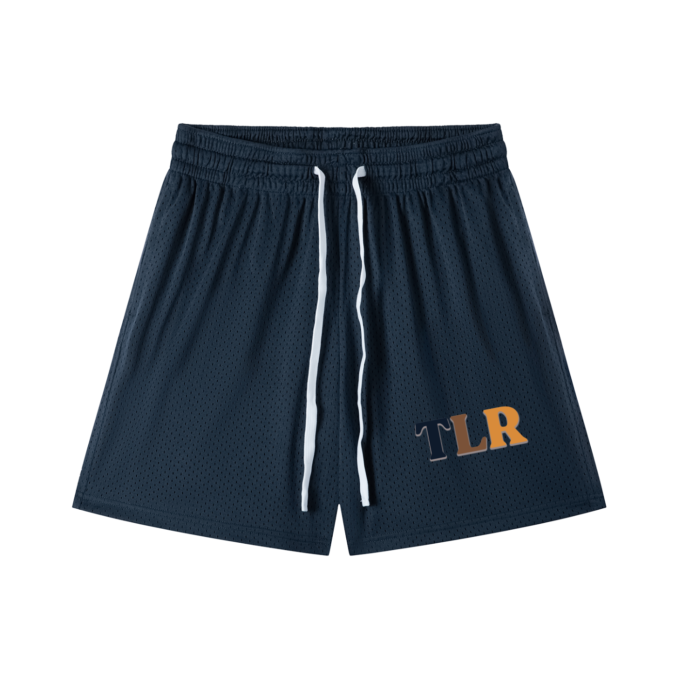 Mesh Drawstring Shorts