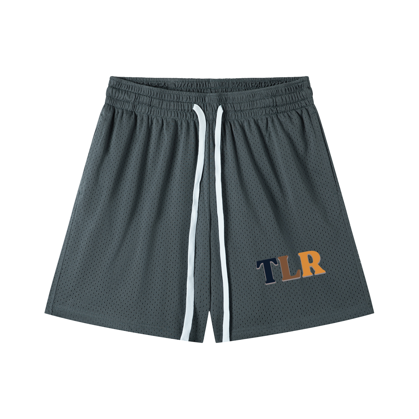 Mesh Drawstring Shorts