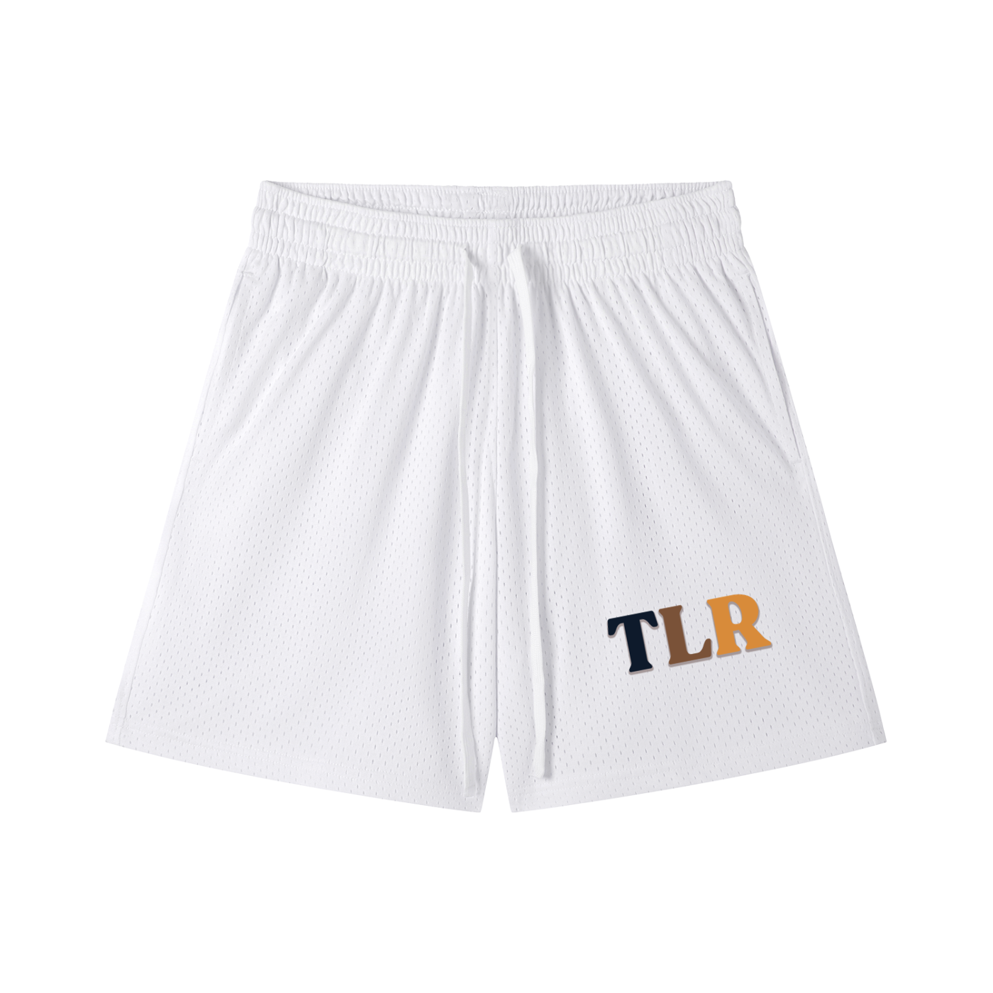 Mesh Drawstring Shorts