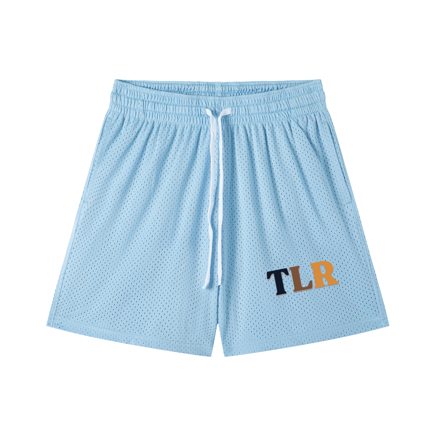 Mesh Drawstring Shorts