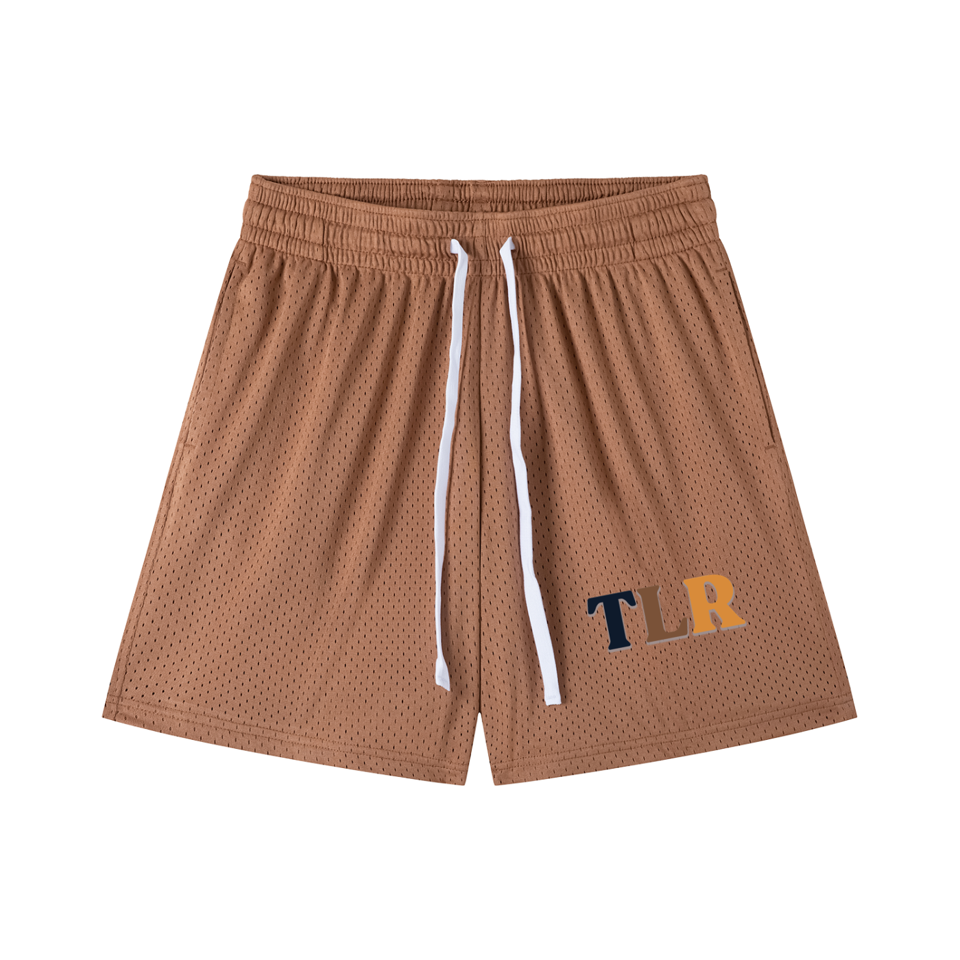 Mesh Drawstring Shorts