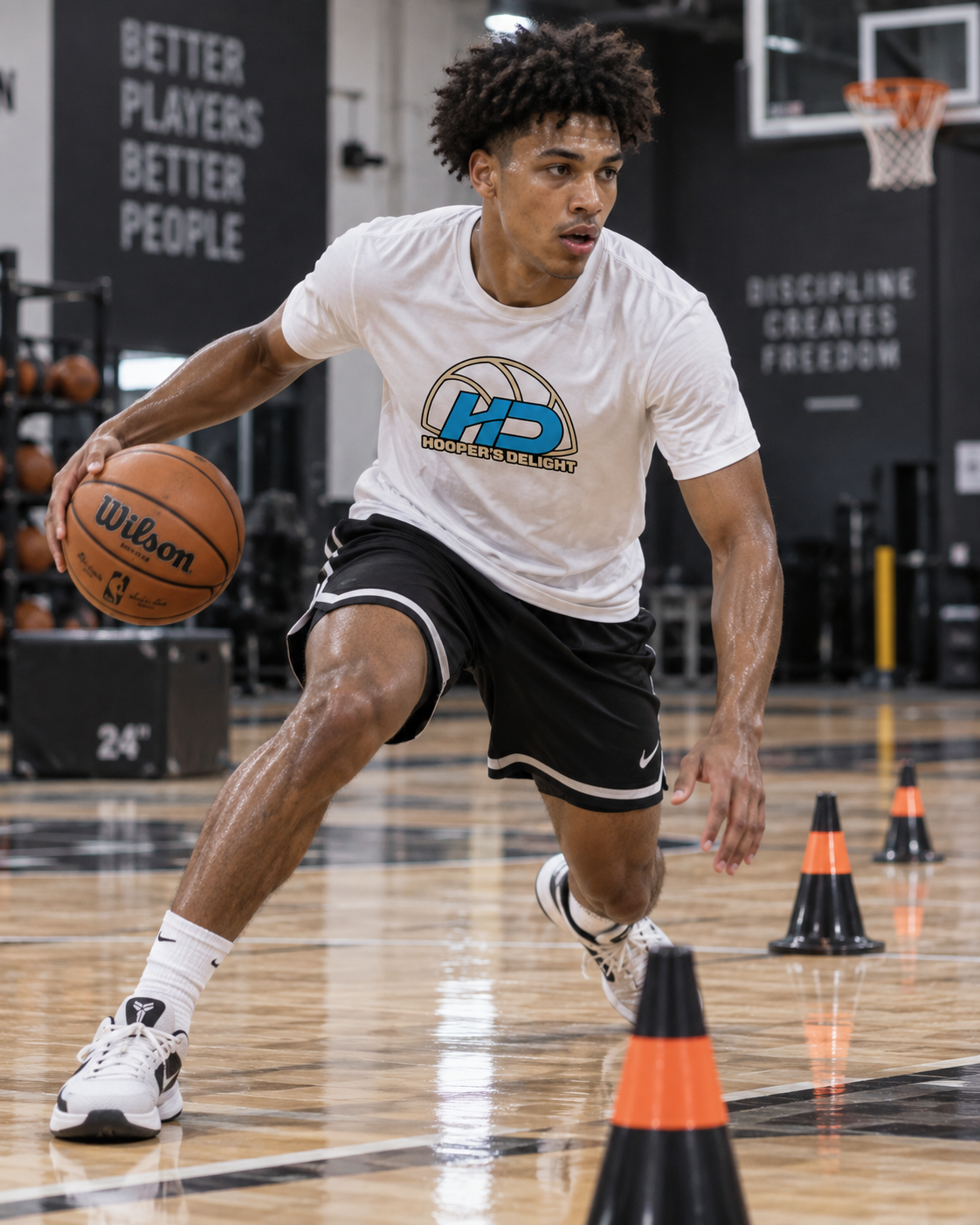 HD Logo Performance Shirt - White