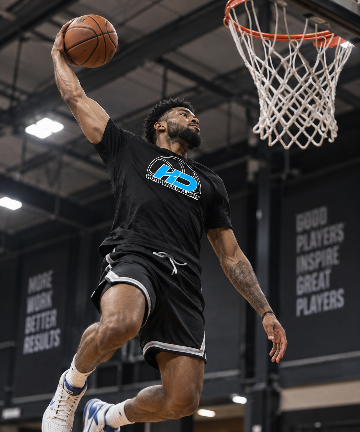 HD Logo Performance Shirt - Black