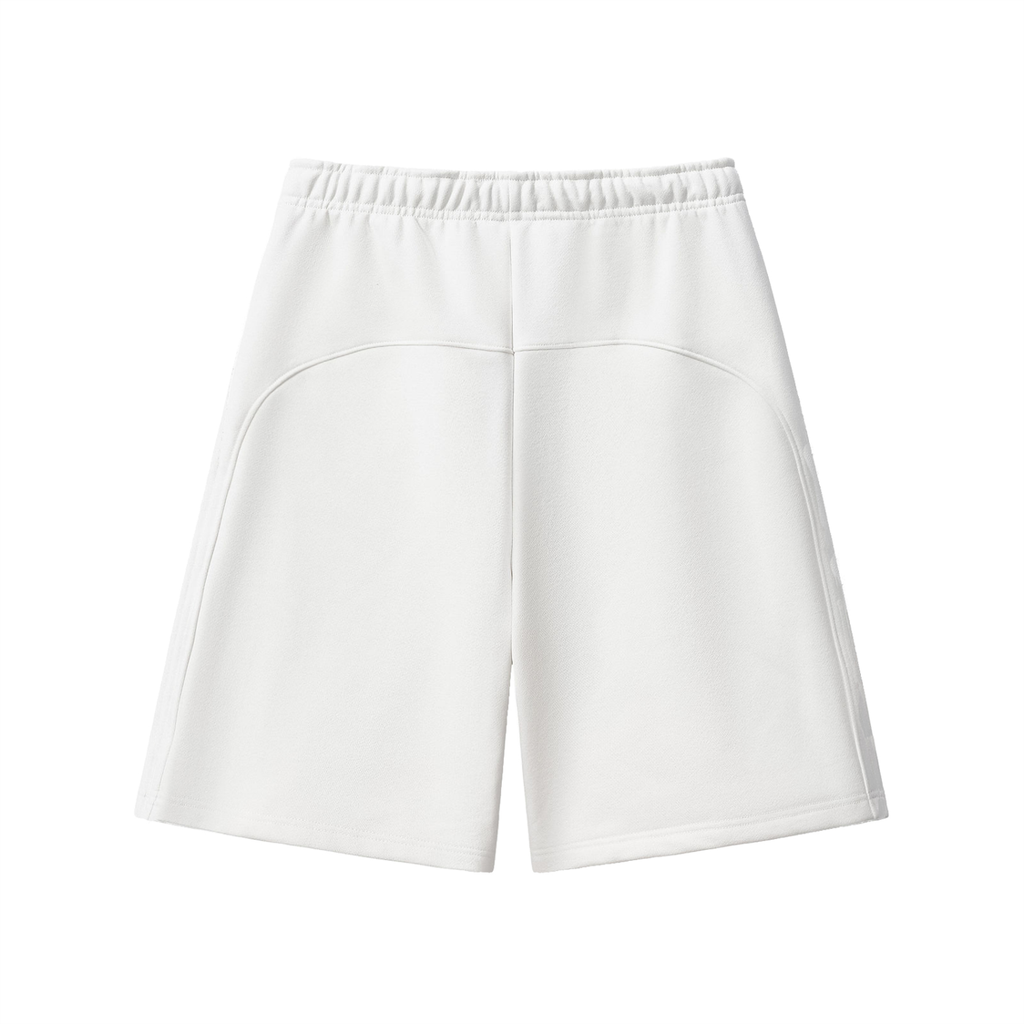 HD Fleece Shorts - White
