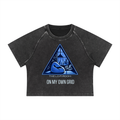 "TLR Logo Women's Crop T-Shirt